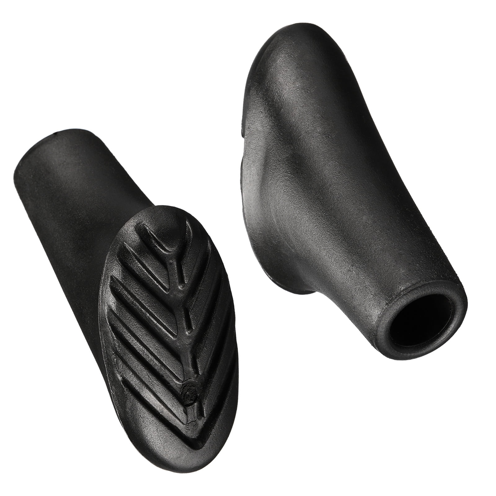 Uxcell Cane Stick Tip Protectors Replacement Accessories Trekking Pole Tips 2 Pack