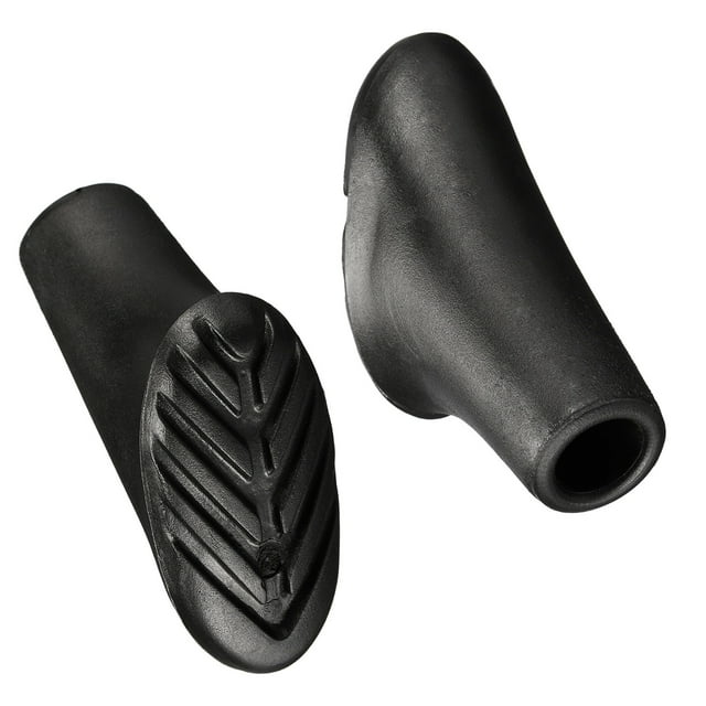 Unique Bargains Cane Stick Tip Protectors Replacement Accessories Trekking Pole Tips 2 Pack
