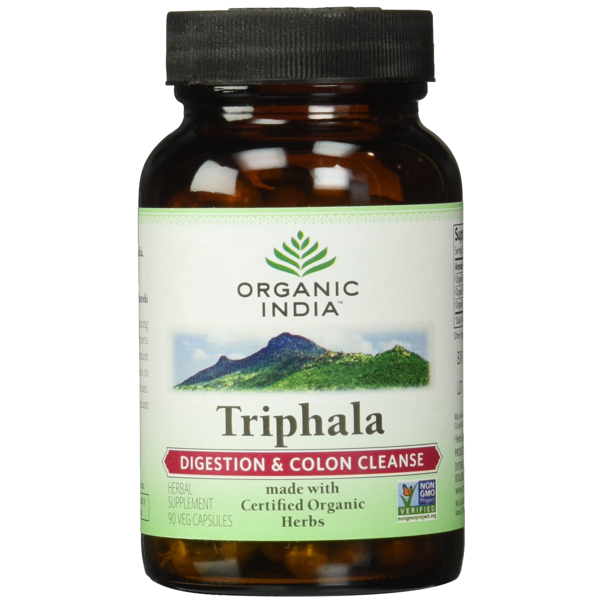 Organic India Triphala, Digestion & Colon Cleanse, 90g