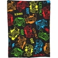 thumbnail image 3 of Yibo Video Game Over Controller Gifts Blanket Flannel Soft and Comfortable Anti-static Bed Sofa Blanket, 3 of 9