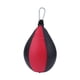 thumbnail image 1 of Caída De Tenencia Deporte Bola de velocidad en forma de pera, saco de boxeo giratorio, bola de perforación (negro + rojo Tmvgtek Para Estrenar, 1 of 7