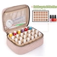 thumbnail image 2 of Bolsa de transporte para esmaltes de uñas Yarwo, 27 x 18 x 9 cm, con capacidad para 24 botellas, 2 of 8