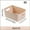 Apricot-M, variant on 1PC Storage Basket, Three Sizes Rectangular Storage Boxes Portable Storage Basket Suitable for Kitchen, Bedroom, Office
