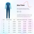 thumbnail image 7 of dPois Boys Girls Rash Guard One Piece Bathing Suit Full Length Contrast Swimsuit Sun Protection Sky Blue L, 7 of 7