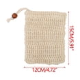 thumbnail image 3 of Fiudx Bolsa de Jabón Roja, Accesorio de Baño de Material Suave, Herramienta de Ducha de Espuma Rápida, Jabonera con Diseño Antideslizante, para Uso Doméstico y de Viaje, Esencial para Baño Diario, Ex, 3 of 7