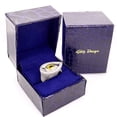 thumbnail image 4 of 3 Ctw Pear Cut Fancy Yellow Engagement Ring for Women Sterling Silver Glitz Design, 4 of 4