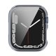 thumbnail image 4 of Estuche rígido de vidrio templado para PC para Apple Watch Series 8 7 6 5 4 SE (blanco claro) Likrtyny Para estrenar, 4 of 9