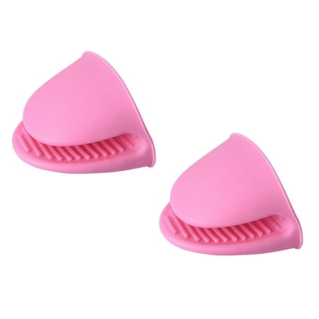 

2PCS Small Kitchen Mittens Rubber Mitts Pinch Grip For Cooking And Baking Trim Tool