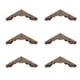 thumbnail image 5 of Protectores de esquinas para gabinetes, 20 piezas, protectores de esquinas para cajas, protectores de esquinas de metal para mesas, resistentes y duraderos, 5 of 12