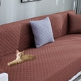 thumbnail image 4 of JINGT Sectional Couch Covers L Shape Sofa Cover for Dogs Pet Couch Furniture Protector coffee 53*190cm, 4 of 8