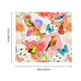 thumbnail image 3 of Yiaed Flowers And Birds Watercolor Print Tapestry for Bedroom,Tapestry Wall Tapestries, Tapestry Aesthetic for Living Room Dorm Room 51" X 60", 3 of 6