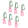 thumbnail image 1 of S SERENABLE 6pcs Shrimp Fishing Lure Cover Squid Jig Hook Protector w/ D Keychain Pink, 1 of 9