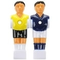 thumbnail image 3 of 22Pcs Foosball hombre tabla hombres jugador de futbol parte Amarillo + marino con Pelota, 3 of 5