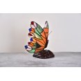 thumbnail image 6 of Orinova Tiffany-Style Traditional Butterfly Table Lamps Decorative Nightstand Light 9''H Multi-color, 6 of 6