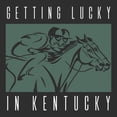 thumbnail image 2 of Mens Lost Gods Jockey Getting Lucky in Kentucky T Shirt, 2 of 5