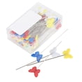 thumbnail image 3 of 50Pcs Sewing Pins With Ball Head Colorful Patchworks Quilting Pins Sewing Straight Pins Colorful Straight Pins, 3 of 8