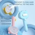 thumbnail image 5 of Pet Grooming Brush Electric Spray Massage Comb for Cats and Dogs, 2-in-1 Hair Removal Cleaning Brush with Fine Teeth, One-Touch Mist Groomer for Shedding Fur Blue, 5 of 5