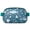 Blue-green-38, variant on Dolphin Splash Fanny Pack – Cute Sea-Themed Waist Bag with Whale and Shark Print – Waterproof Lightweight Belt Bag for Running and Coastal Events