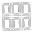thumbnail image 5 of FRCOLOR  6 Pcs Stainless Reinforcement Plate Anti-theft Door Buckle, 5 of 8