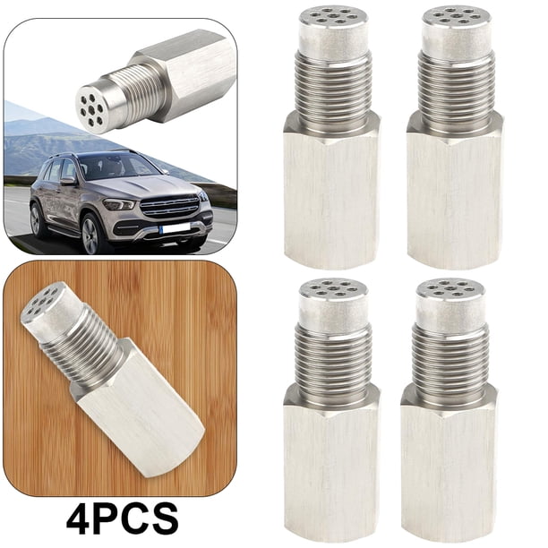 Likrtyny Adaptador Sensor O2 para Coche Eliminador Control Recto Con Mini CAT