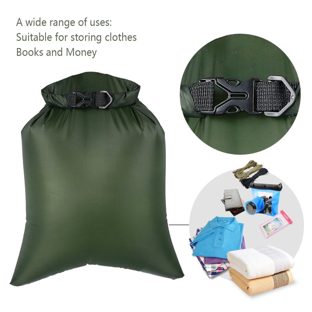 Sac à Dos Étanche Bandoulière Reglable Camping Randonnée Natation Kayak Bagage E