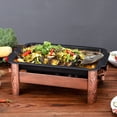 thumbnail image 1 of Minkissy Barbecue Grill Plate Cast Iron Grilling Accessory for Adults 1Set, 1 of 5
