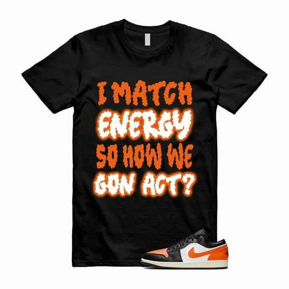Alternate Low Shattered Backboard Black Starfish Orange White T Shirt Match MATCH