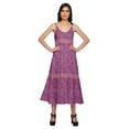thumbnail image 1 of Moomaya Robe Maxi Sans Manches à Bretelles Spaghetti Ajustables pour Femmes Grande Taille, 1 of 6