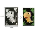 thumbnail image 5 of VHALE Foil Art Craft Kit Sticker Picture, Peel and Paste Sparkly Foil Art, Classroom Arts and Crafts,  6 Packs, 5 of 8