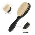thumbnail image 7 of OPALESQUE 2pcs Slick Back Hair Brush,Soft Bristle Smoothing Hair Brushes for Women,Curly Hair Detangling,Restores Shine, Beard Brush for Men, Professional Barber Accessories, 7 of 7