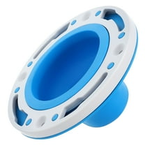 FOMIYES  Smart Toilet Seal Bowl Wax White Bathroom Sealing Gaskets Blue