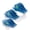 blue, variant on Hair Clipper Guard Set 3-Piece Professional Attachment Comb Kit for Length Control Fits Most Standard Trimmers