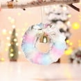 thumbnail image 4 of Bfogop Christmas Colorful Furry Hanging Pastel Candy Christmas Ball Hanging Ornaments, Macaron Color Fluff Foam Ball Ornaments for Xmas Tree New Year Home Birthday Party Decoration, 4 of 7
