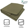 thumbnail image 4 of Moose Supply 15' x 15', 12 Mil PVC Vinyl Heavy Duty Waterproof Tarp Covers, Green, 4 of 7