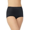Women's Vassarette 40001 Undershapers Smoothing & Shaping Brief Panty (Black Sable M)