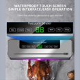 thumbnail image 2 of Food Saver Vacuum Sealer Machine with Cutter Can Vacuum Sealer for Dry Wet Food Storage 30 Pcs Bags Included US Plug,1 x Electric Vacuum Sealer 30 x Vacuum bag, 2 of 8