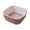 Brown, variant on Vikakiooze 2023 Home Storage and Organization Household Kitchen Double Layer Vegetable Sink Basket Fruit Basket