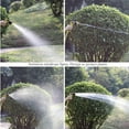 thumbnail image 2 of Odies Garden Hose Nozzle Sprayer - 10 Adjustable Watering Patterns Nozzle for Water Hose, Non-Slip Garden Spray Nozzle Hose Attachment for Car Washing, Watering Plants, Pets Showering,Lawns Cleaning, 2 of 10