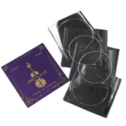 Violin Strings 4/4 Full Set, 4/4 Violin Strings Replacement,Long-Lasting Durability & Rich Tone - Handcrafted with Premium Materials- For All Levels (4/4 Scale)