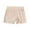 Beige, variant on TAIAOJING Toddler Girls Solid Color Sport Ruffles Shorts Kids Casual Shorts Fashionable 1-2Y