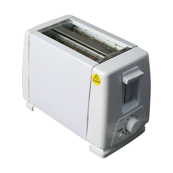 AHMT Toaster Wide Slot Temperature and Timing Small Stainless Steel Bread Toaster with Removable Crumb Tray for Home Kitchen Office