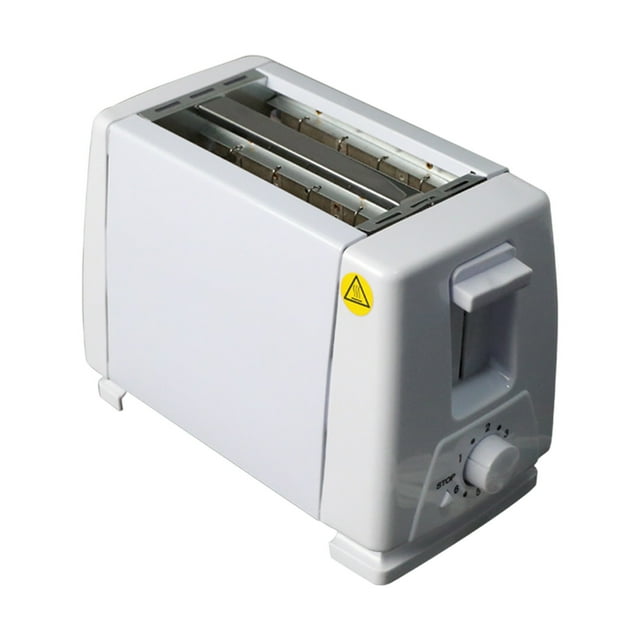 AHMT Toaster Wide Slot Temperature and Timing Small Stainless Steel Bread Toaster with Removable Crumb Tray for Home Kitchen Office