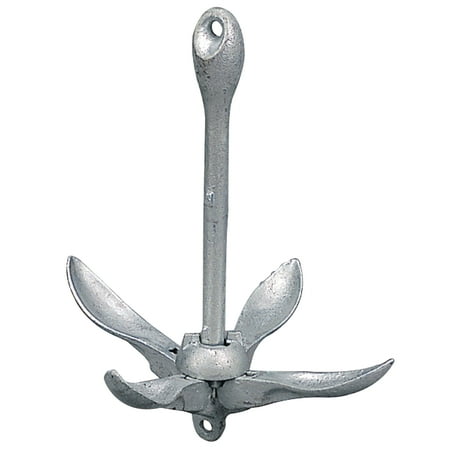 - Sea Dog Folding Anchor, 3 lbs, Galvanized
