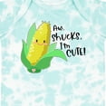 thumbnail image 4 of Inktastic Aw, Shucks, I'm Cute Corn Humor Boys or Girls Baby Bodysuit, 4 of 5
