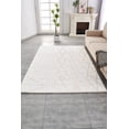 thumbnail image 6 of Lily Luxury Chinchilla Faux Fur Abstract Gilded Rectangular Area Rug, 6 of 6