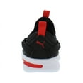 thumbnail image 3 of Puma Rift Pop Slip On Infant/Toddler Shoes Size 5, Color: Puma Black/High Risk Red, 3 of 5