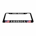 thumbnail image 2 of Sloboki GOD Bless America Flag License Plate Frame Universal Aluminum Metal Car Tag Holders Cars Decor, 2 of 5