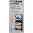 thumbnail image 2 of Workchoice 5 Tier Rack Black, 2 of 3