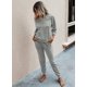 thumbnail image 3 of Conjunto Deportivo PRETTYGARDEN Gris Sólido con Jogger y Manga Larga XL, 3 of 5