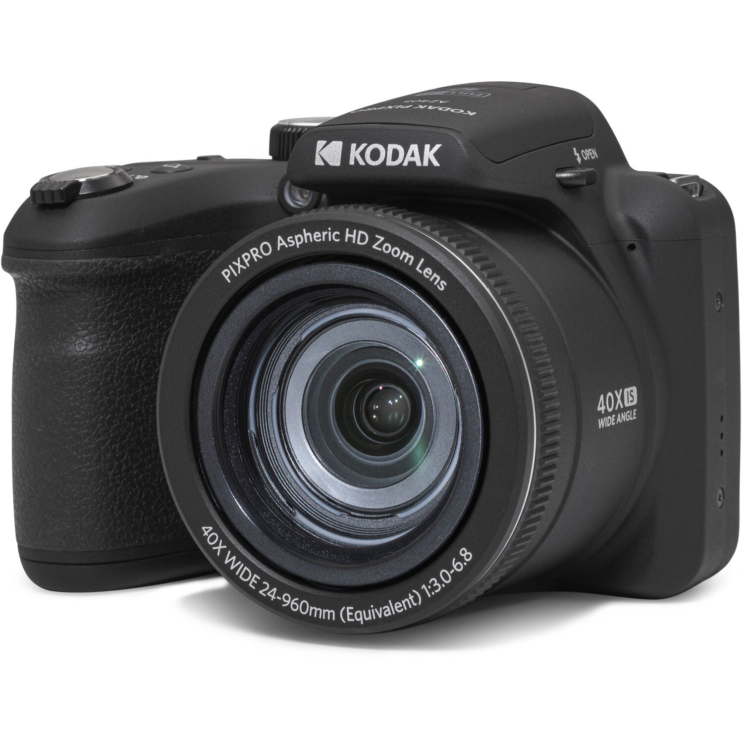 Kodak PIXPRO AZ405 Digital Camera (Black) + Spider Tripod + Case - 32GB Kit